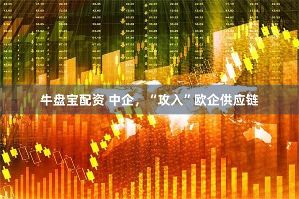 牛盘宝配资 中企，“攻入”欧企供应链